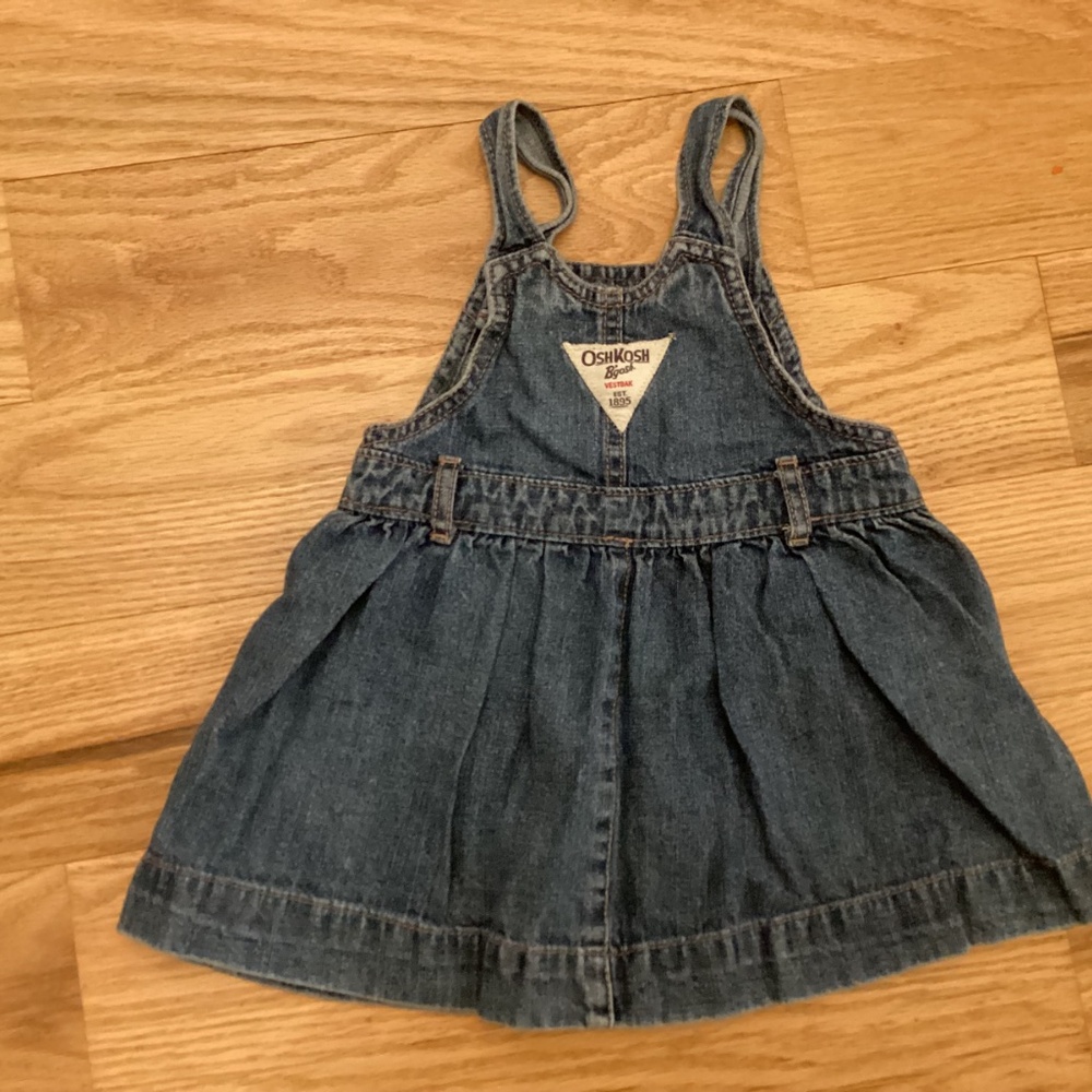 OshKosh Denim Jumper Size 18 mo - Picture 4 of 4